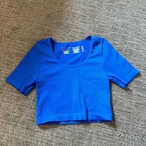 Blue Primark Seamless Crop Top